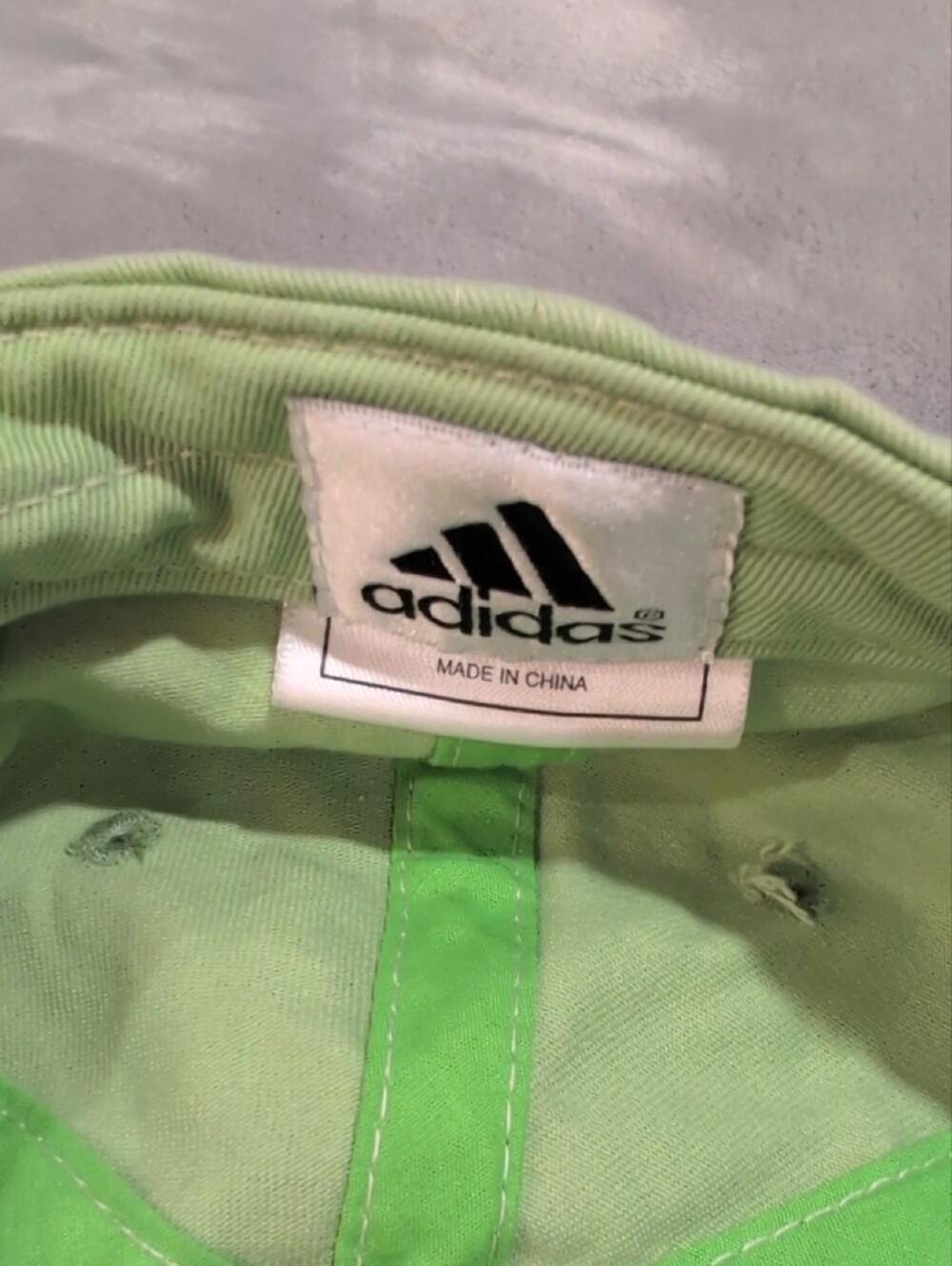 adidas Light Green Youth Baseball Cap - Picture 2 of 5